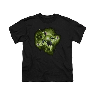 Green Lantern Boys Nebula Short Sleeve Tee / T-Shirt