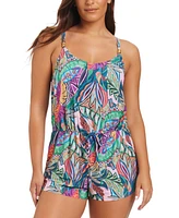 Beyond Control Women's Leaf It To Me Blouson Romper