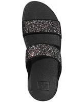 FitFlop Women's Lulu Multi-Tonal Glitter Wedge Sandals