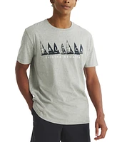 Nautica Men's Short Sleeve Crewneck Sailing Regatta Graphic T-Shirt