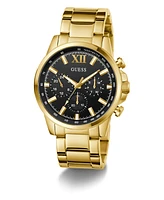 Guess Men's Multi-Function Gold Tone Stainless Steel Watch, 44mm