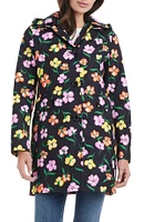 kate spade new york Women's A-Line Printed Trench Coat