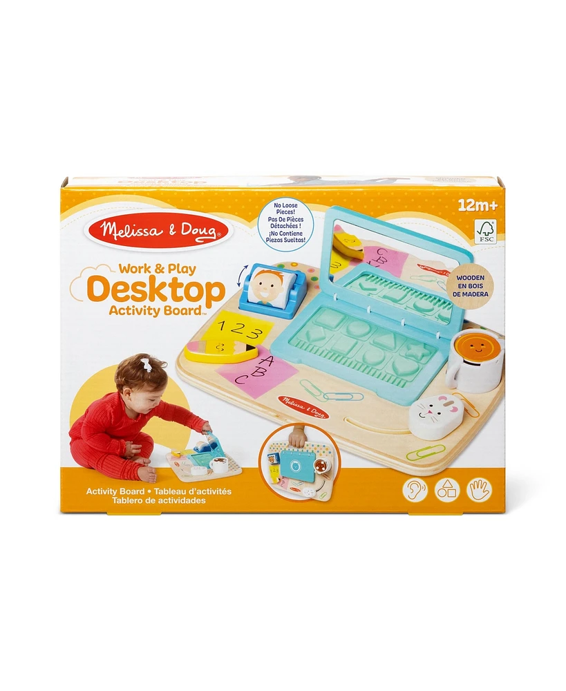 Melissa and Doug Work & Play Desktop Activity Board