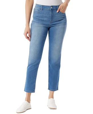 Gloria Vanderbilt Women's Cali High-Rise Straight-Leg Ankle Jeans