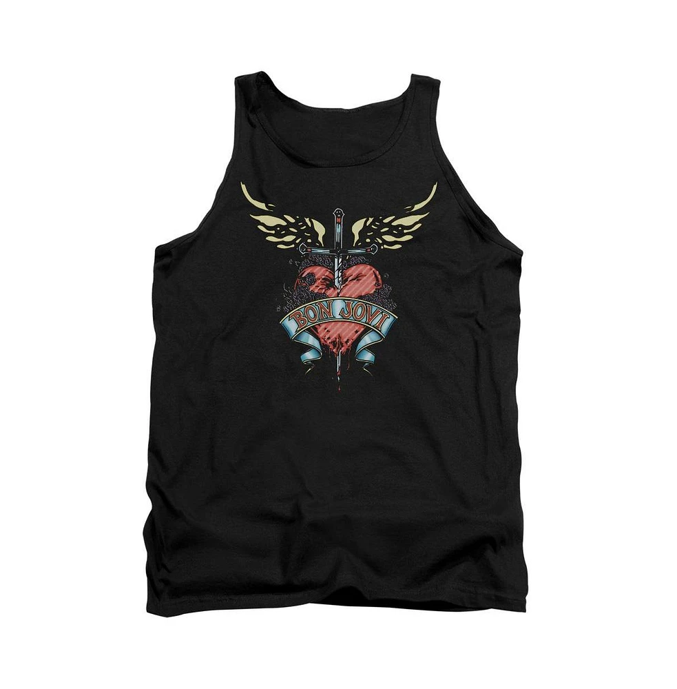 Bon Jovi Men's Daggered Adult Tank