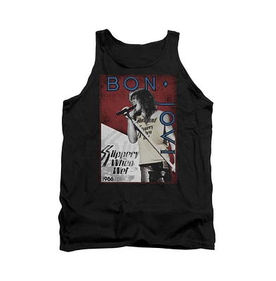 Bon Jovi Mens 86 Tour Adult Tank