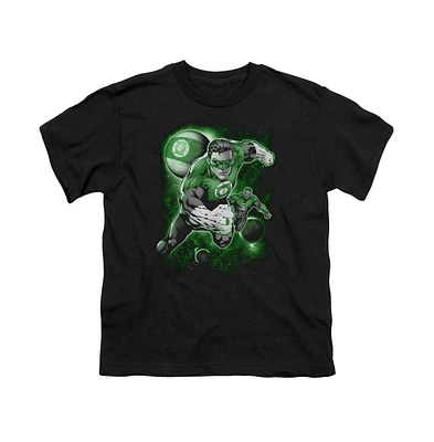 Green Lantern Boys Planet Short Sleeve Juvenile Tee / T-Shirt