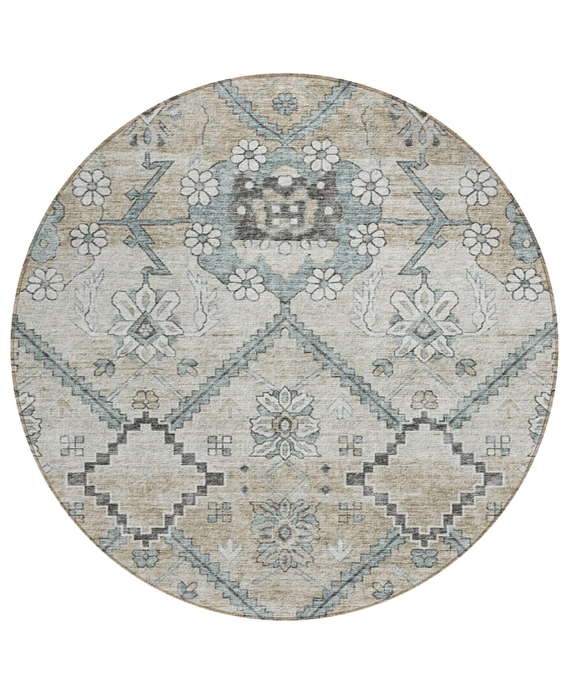 Addison Chantille ACN841 8' Round Area Rug