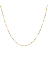 The Lovery Gold Lace Chain Necklace 14K Gold