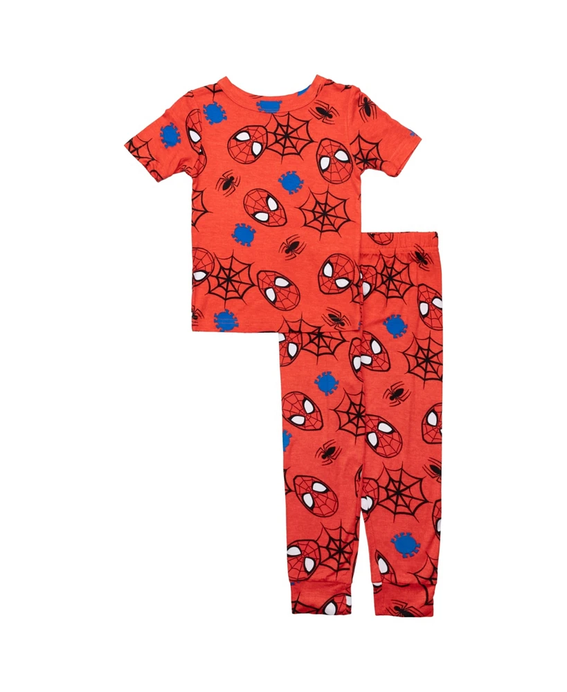 Spider-Man Toddler Boys Short Sleeve T-Shirt and Pant