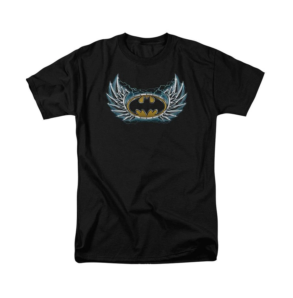 Batman Big & Tall Steel Wings Logo Short Sleeve Adult Tee / T-Shirt