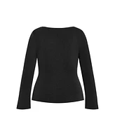 City Chic Plus Brooklyn Sweater