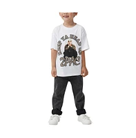 Cotton On Boys Little/Big Licensed Drop Shoulder Short Sleeve Tee