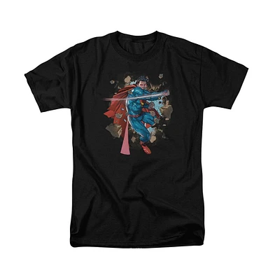 Superman Big & Tall Rock Breaker Short Sleeve Adult Tee / T-Shirt