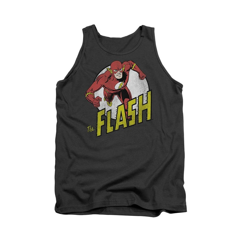 Flash Men's Dc Comics Run Adult Tank Top