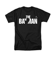 Batman Men's The Silhouette Title Short Sleeve Adult Tee / T-Shirt