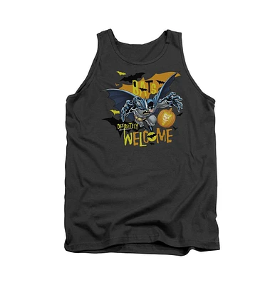 Batman Men's Bats Welcome Adult Tank Top