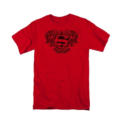 Superman Big & Tall Dragon Short Sleeve Adult Tee / T-Shirt