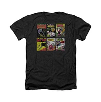 Batman Men's Bm Covers Adult Heather Tee / T-Shirt