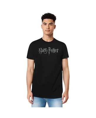 Harry Potter Mens Logo Short Sleeve Adult Tee / T-Shirt