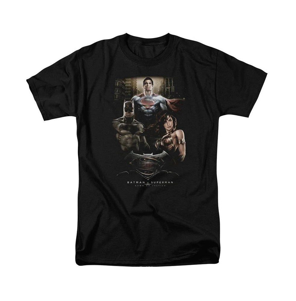 Batman V Superman Men's The Three Short Sleeve Adult Tee / T-Shirt