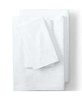 Lands' End Essential Garment Washed Cotton Percale Bed Pillowcases