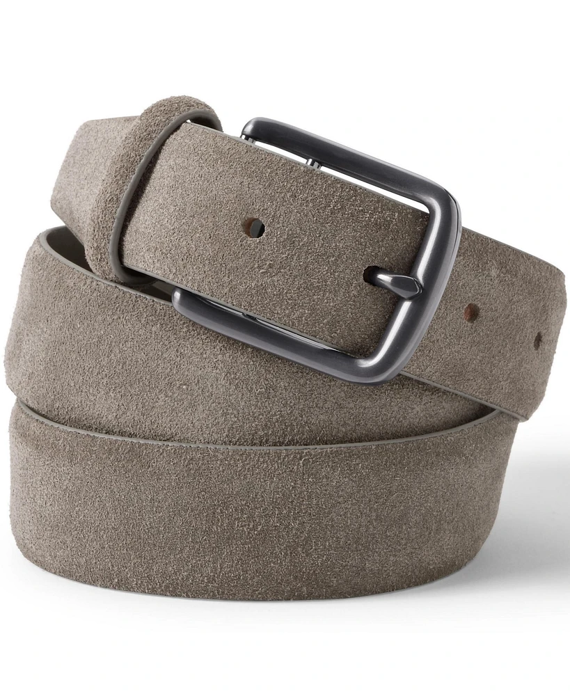 Lands' End Men's Suede Belt