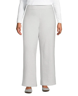 Lands' End Women's Starfish High Rise Wide Leg Pants