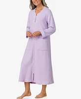 Aria Women's Long Sleeve Zip Robe