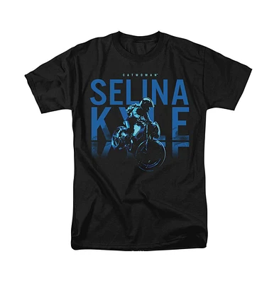 Batman Big & Tall The Selina Kyle Motorcycle Short Sleeve Adult Tee / T-Shirt