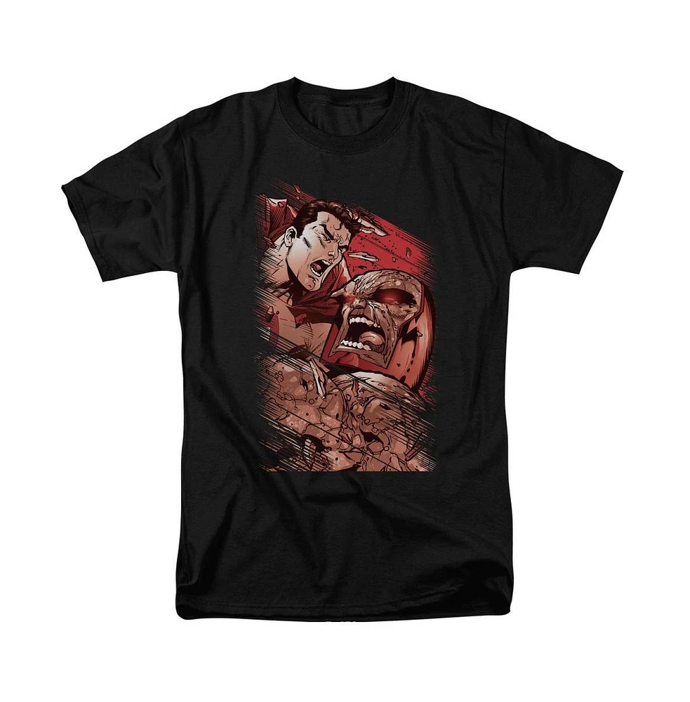 Superman Big & Tall Supes Vs Darkseid Short Sleeve Adult Tee / T-Shirt