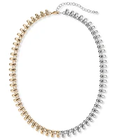 On 34th Two-Tone All Around Chain Necklace, 18", Exclusively at Macy's