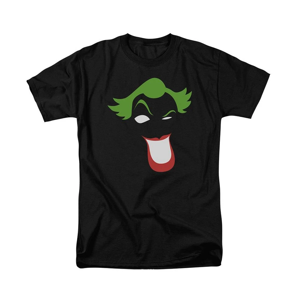 Batman Big & Tall Joker Simplified Short Sleeve Adult Tee / T-Shirt