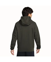 Nike Men's Dark Green Tottenham Hotspur Third Tech Fleece Windrunner Full-Zip Hoodie Jacket