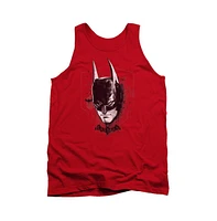 Batman Men's Arkham Knight Ak Head Adult Tank Top