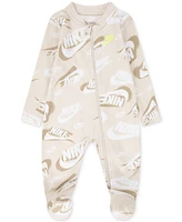 Nike Baby Printed Interlock Footed Coverall