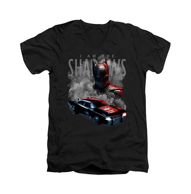 Batman Men's The (2022) and Batmobile Short Sleeve T-Shirt