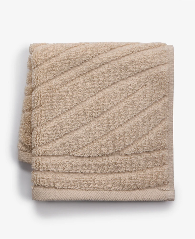 Hotel Collection Expressionist 100% Turkish C0tton Washcloth, 13" x 13", Exclusively at Macy's