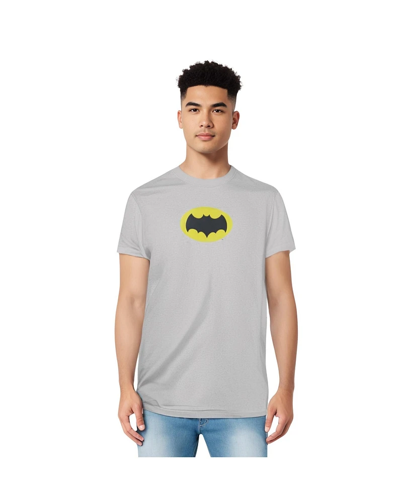 Batman Men's Classic Tv Chest Logo Short Sleeve Adult Tee / T-Shirt