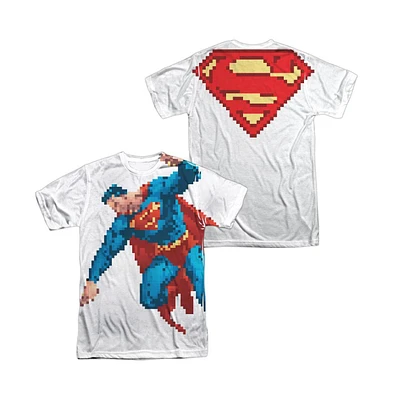 Superman Men's Superbit Short Sleeve Adult Poly Crew T-Shirt