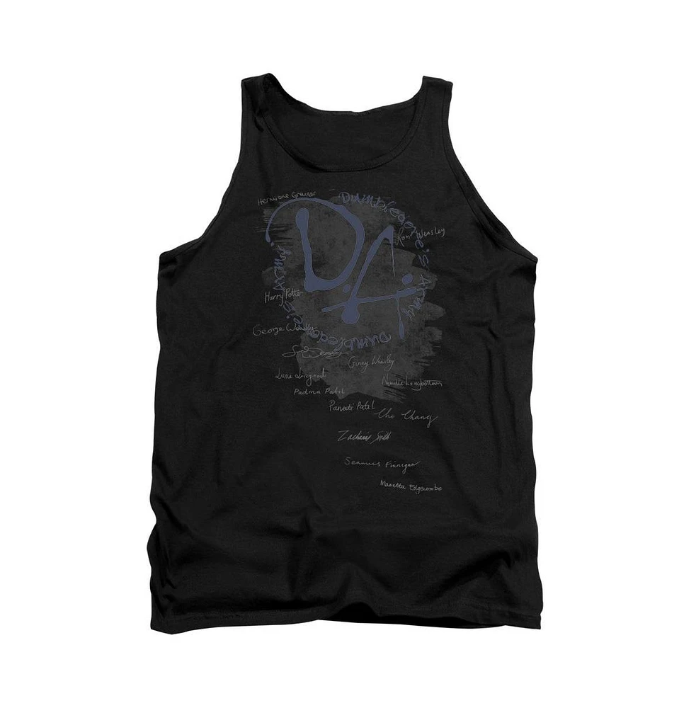 Harry Potter Men's Dumbledores Army Adult Tank Top