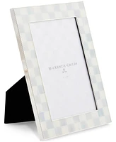 MacKenzie-Childs Sterling Check Silver-Plated Frame, 5" x 7"