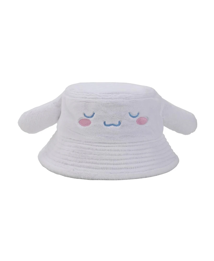 Cinnamoroll Big Face Women s White Bucket Hat