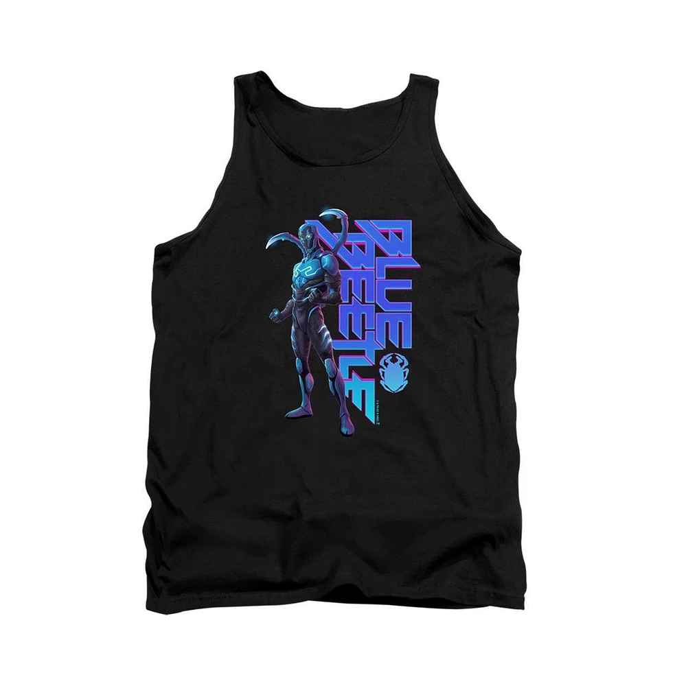 Blue Beetle Men's Standing Adult Tank Top