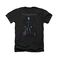 Batman V Superman Men's Stand Adult Heather Tee / T-Shirt