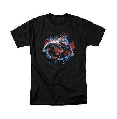 Superman Big & Tall Stardust Short Sleeve Adult Tee / T-Shirt