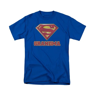 Superman Big & Tall Super Grandma Short Sleeve Adult Tee / T-Shirt