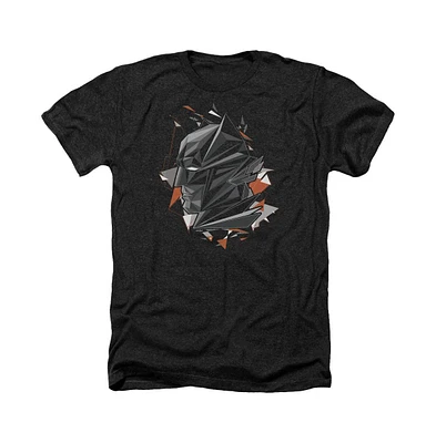 Batman V Superman Men's Bat Head Tech Adult Heather Tee / T-Shirt