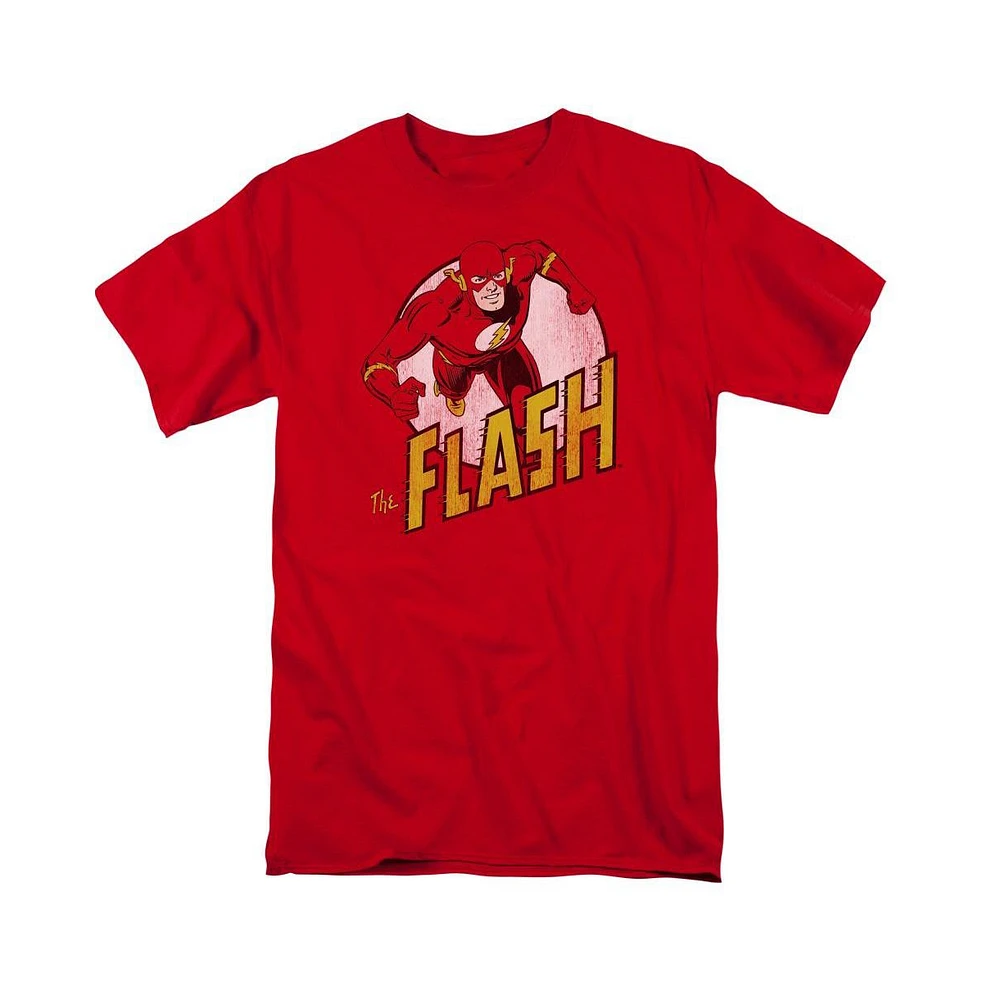 Flash Men's Dc Comics The Short Sleeve Adult Tee / T-Shirt