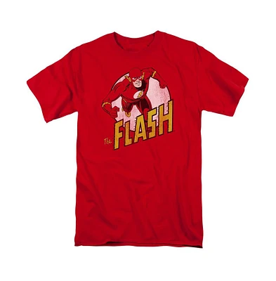 Dc Flash Mens Comics The Short Sleeve Adult Tee / T-Shirt